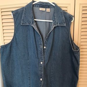 Denim vest